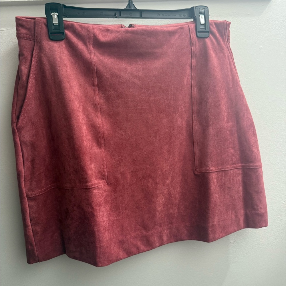 Banana Republic Rich Red Mini Skirt